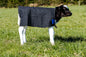 PB800L Canvas Lined Calf Covers - Dark blue tab